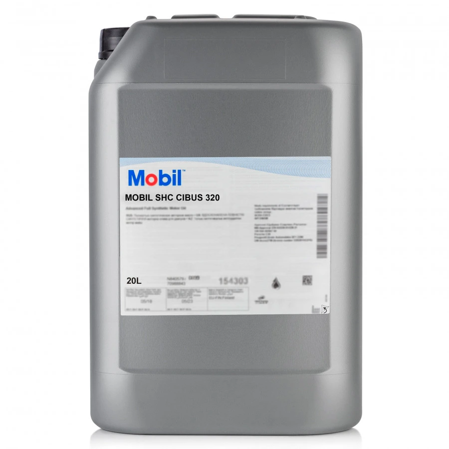 Белое масло Mobil SHC Cibus 320