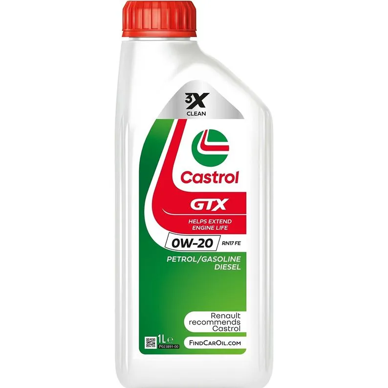 Моторное масло CASTROL GTX RN17 FE 0W-20
