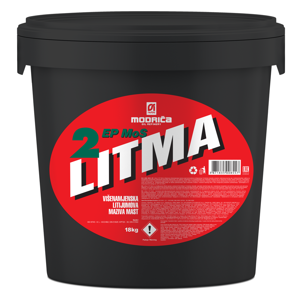 Пластичная смазка Nestro LITMA 2 EP MoS