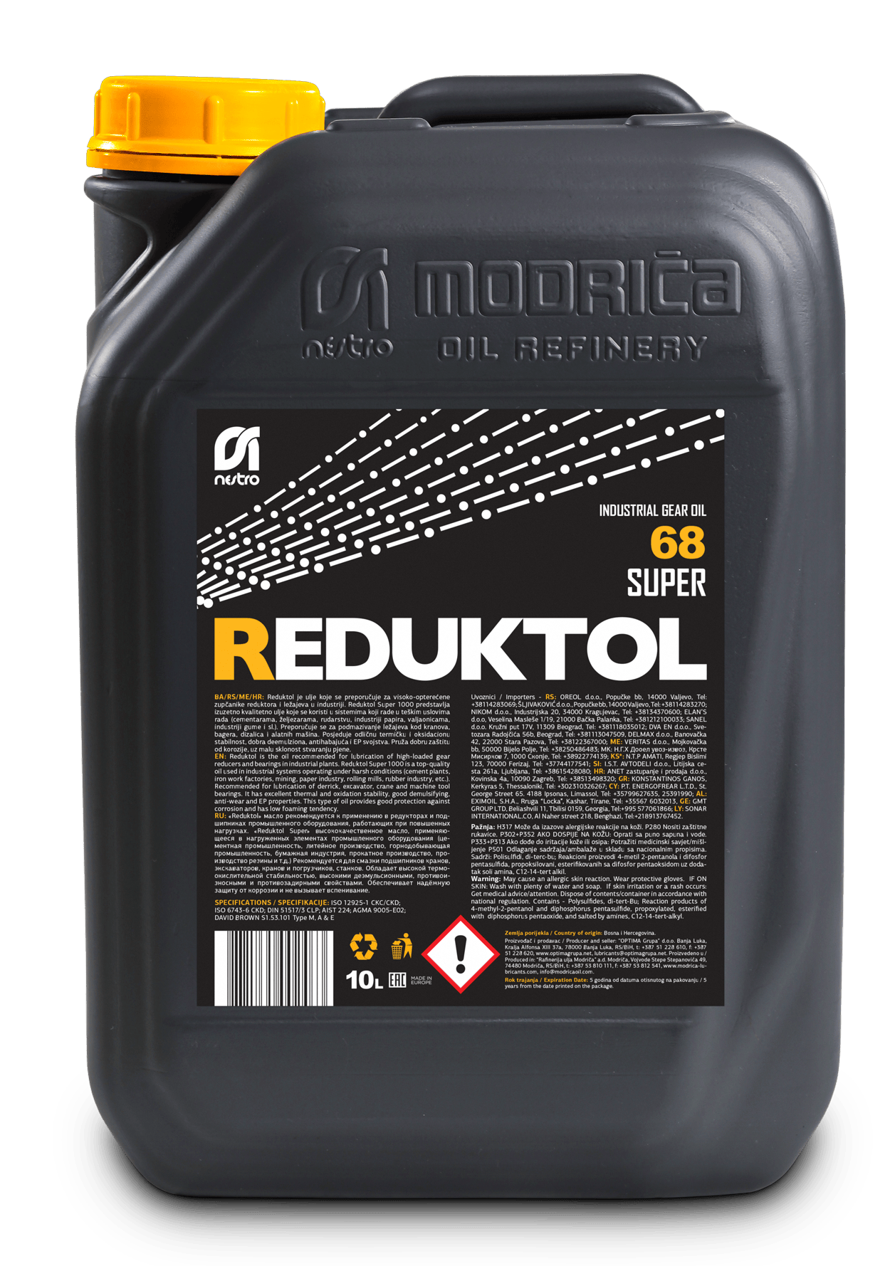 Редукторное масло Nestro REDUKTOL SUPER 68