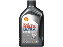 Моторное масло для легковых автомобилей Shell Helix Ultra Racing 5W-40 - 1L